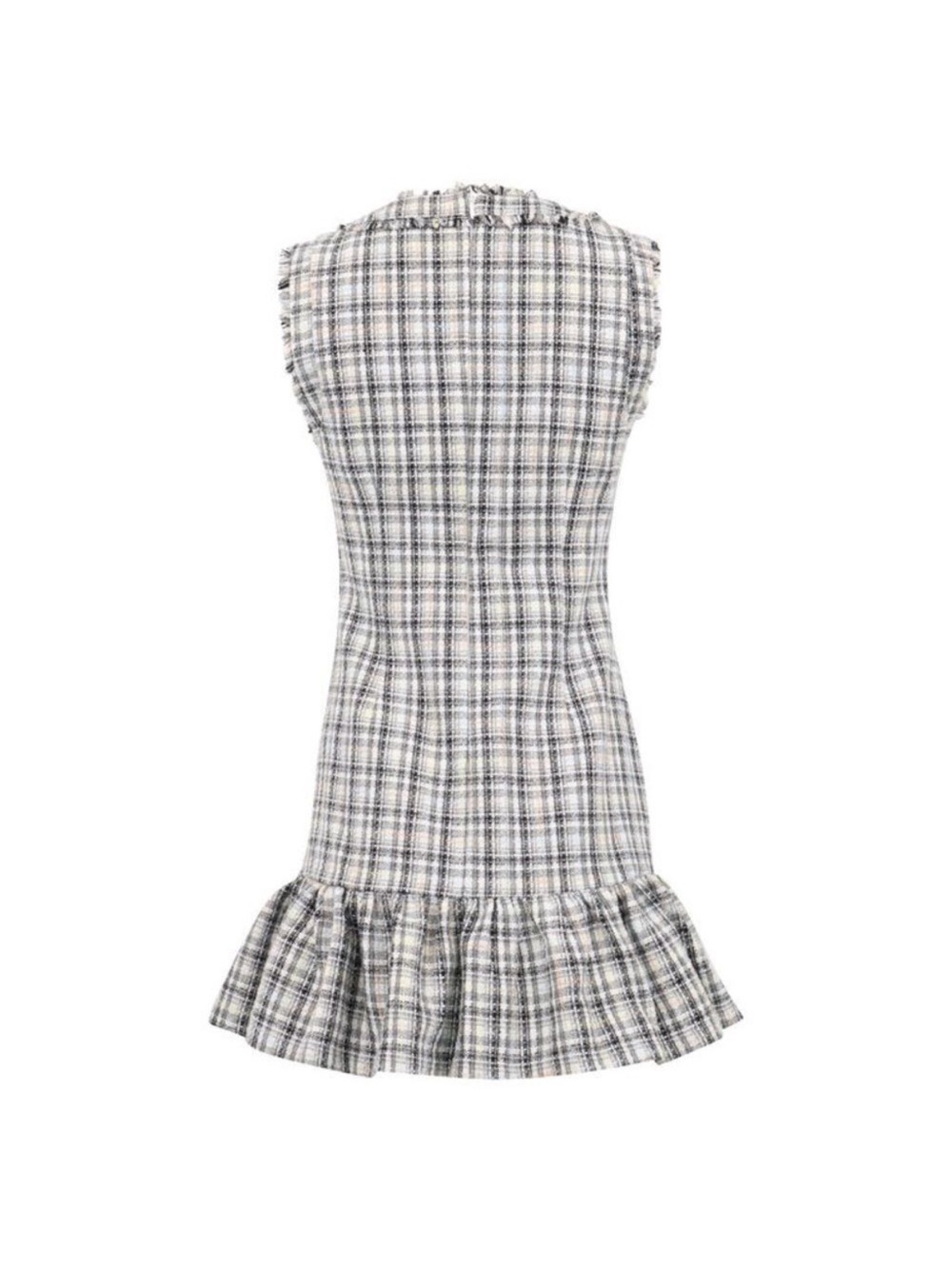 Likely Franco plaid Mini Dress Size 6 - Picture 4 of 10